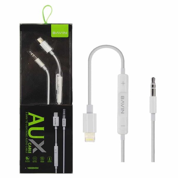 کابل صدا BAVIN-AUX08-IPHONE