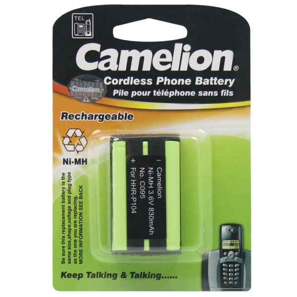 باطری شارژی تلفنی  CAMELION.P104