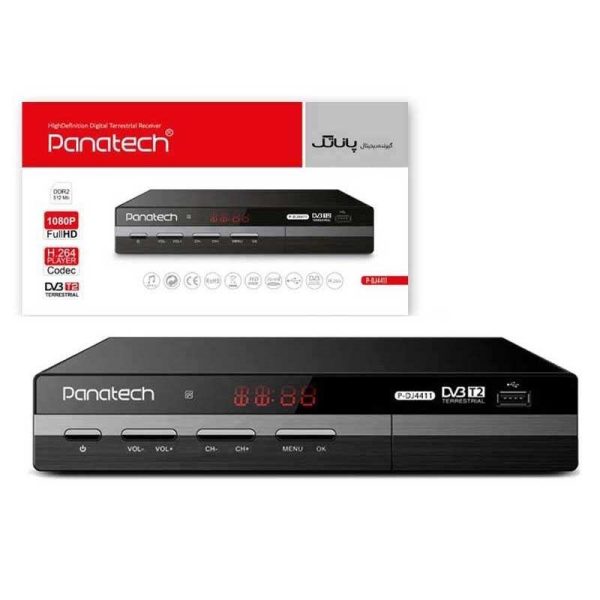 گیرنده دیجیتال DJ4411پاناتکHEVC