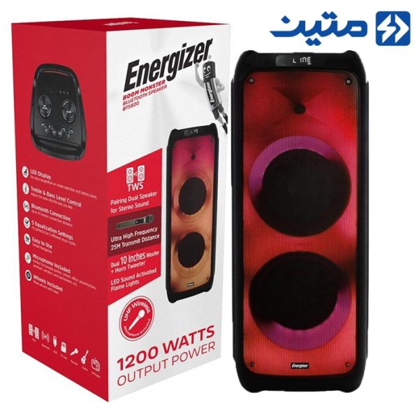 اسپیکرچمدانی  Energizer.BTS-820