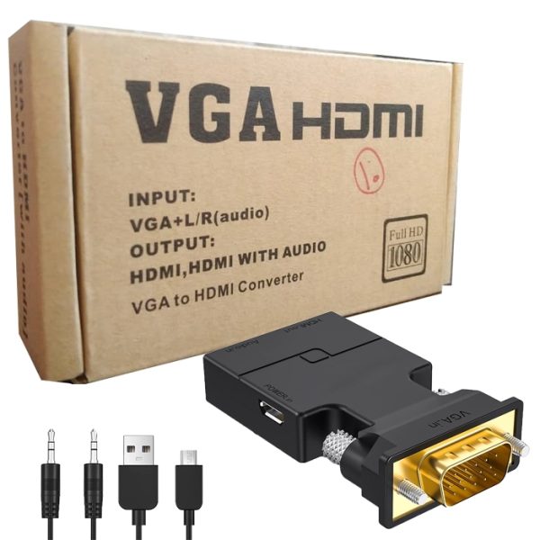 تبدیل  VGAبه HDMI پاوردار10