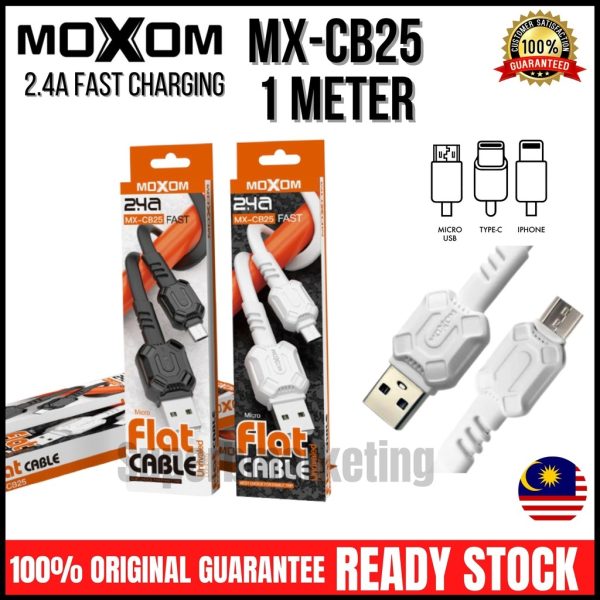 کابل  MICRO MX-CB25 MOXOM مشکی