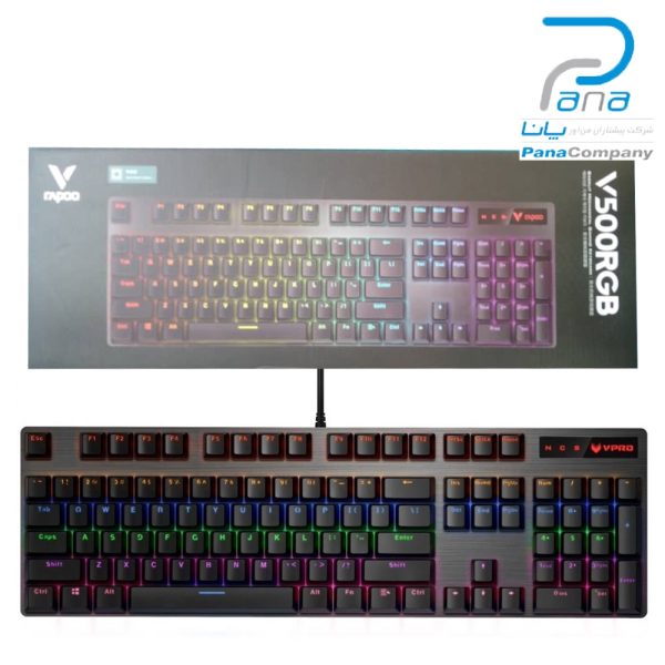 کیبوردگیمینگ رپوRAPOO.V500.RGB