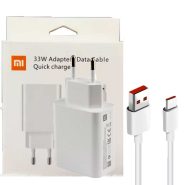 شارژر2PINبرق اروپاMI.XIAOMI.33W