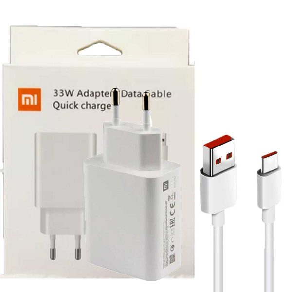 شارژر2PINبرق اروپاMI.XIAOMI.33W