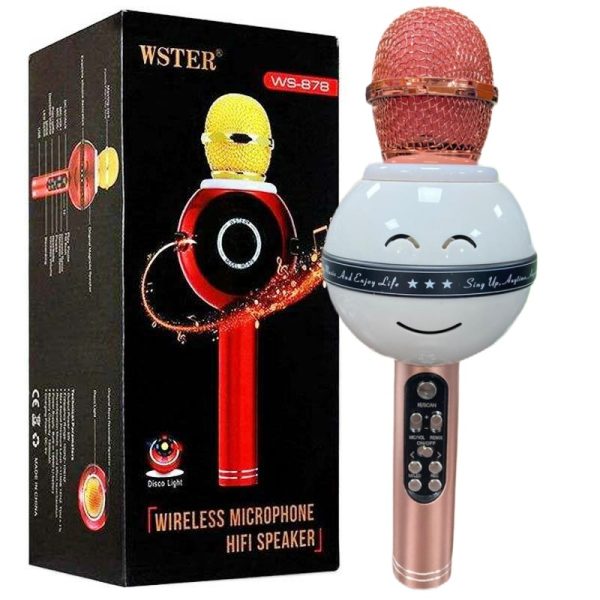 اسپیکرمیکروفن  WS-878 سفید