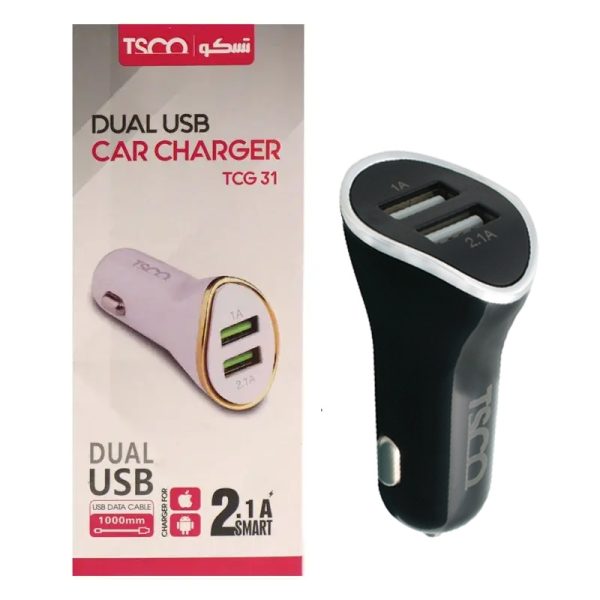 شارژرفندکی  تسکو TCG31مشکی سفید