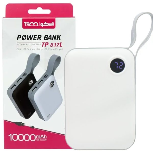 پاوربانک10Kسفید TP817LتسکوTSCO