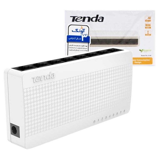 .هاب سوئیچ  8PORT S108 TENDA