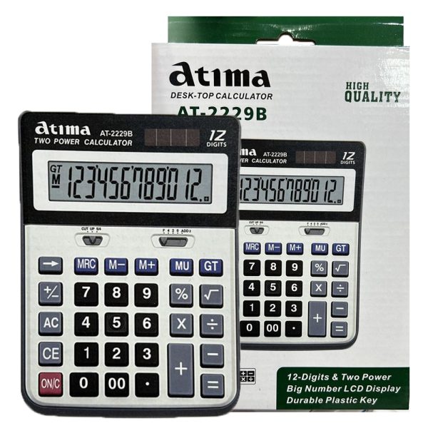 ماشین حساب  ATIMA.AT2228.12C