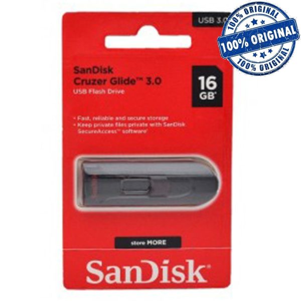 فلش سندیسک  USB3 GLIDE 16G