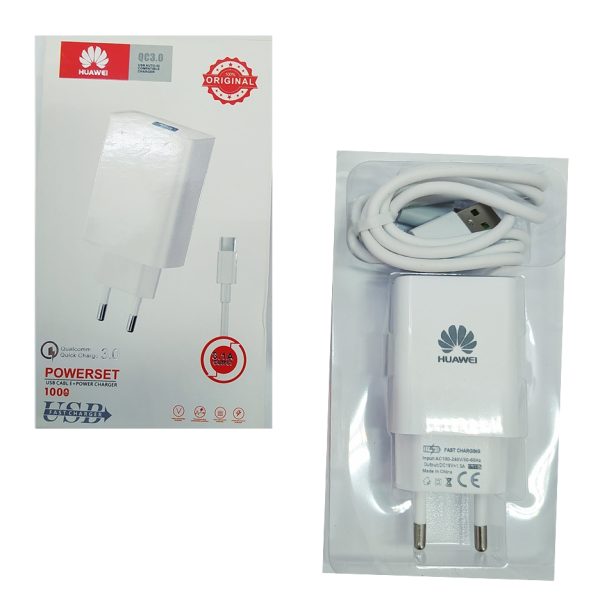 شارژر QC3.0 POWERSET HUAWEI