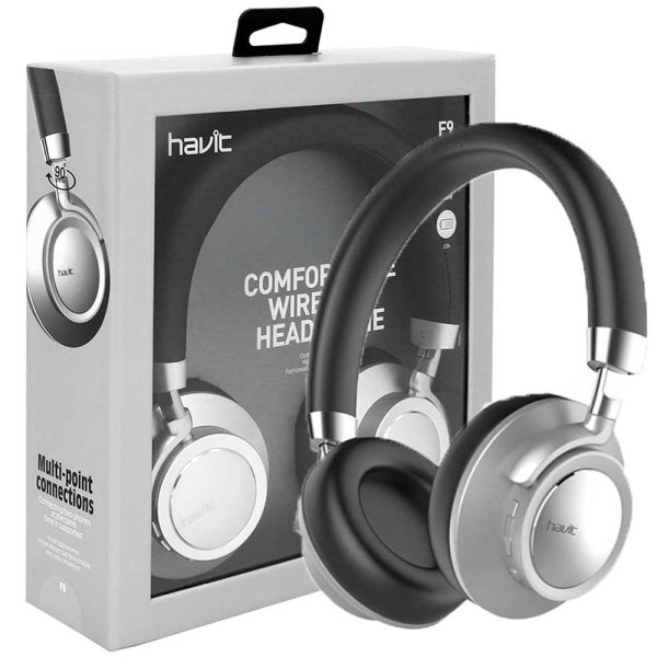 هدست  BTحرفه ای HV-F9نقره ای Havit