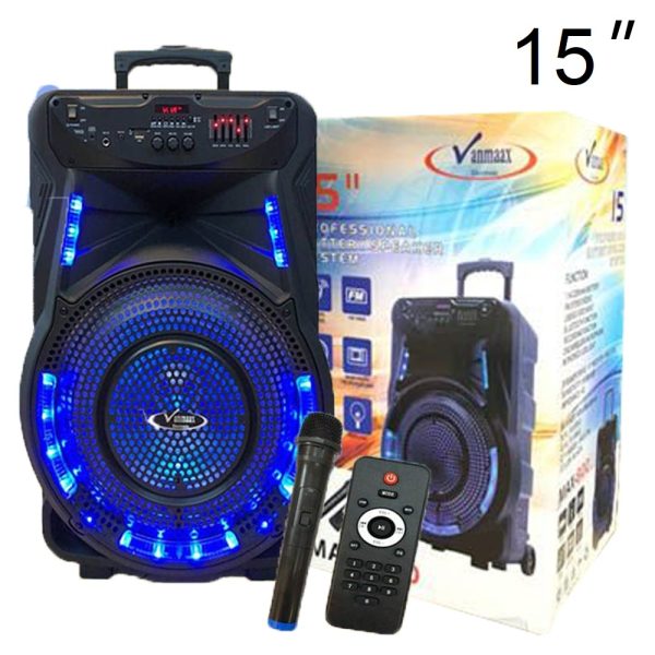 اسپیکرچمدانی  15اینچ  MAX-800