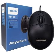 ماوس سیم دارطرح  PHILIPS M108