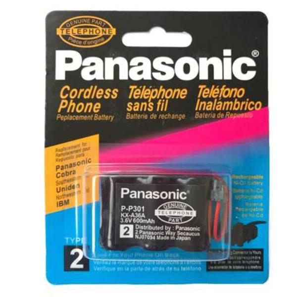باطری شارژی تلفنی PANASONIC-P301
