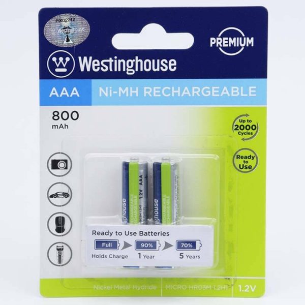 باطری شارژی نیم W-HOUSE.800MAH