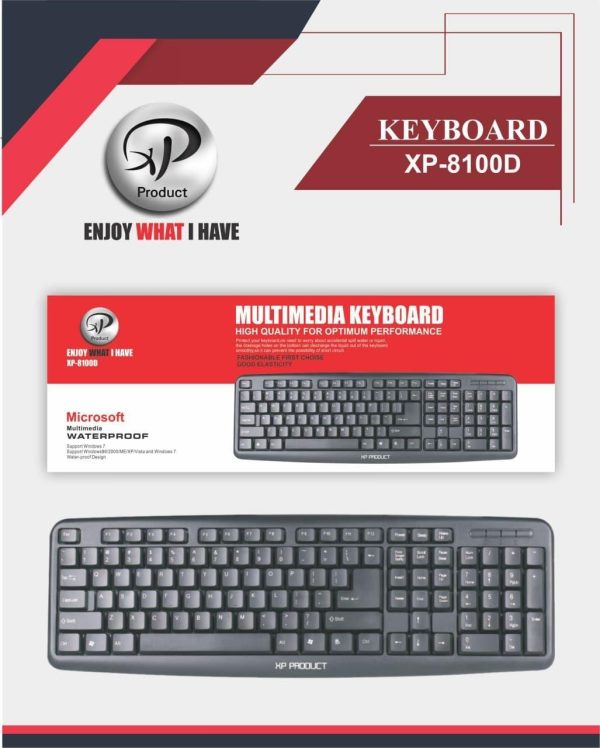 کیبوردسیم دار XP-8100C