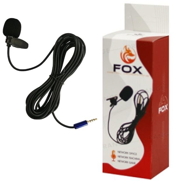 .میکروفن یقه ای  BOX-02 FOX