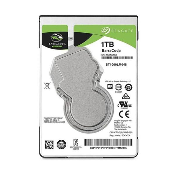 هارد1TBنوت بوک Seagateباراکودا