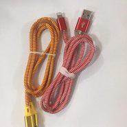کابل  IPHONE 1M چراغداربرزنتی