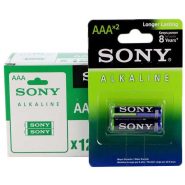 باطری آلکالاین 2نیم قلم کارتی  SONY