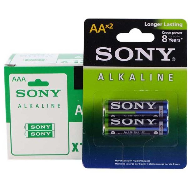 باطری آلکالاین قلم 2کارتی  SONY