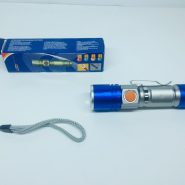 چراغ قوه پلیسی  LED-555پک سرمه ای