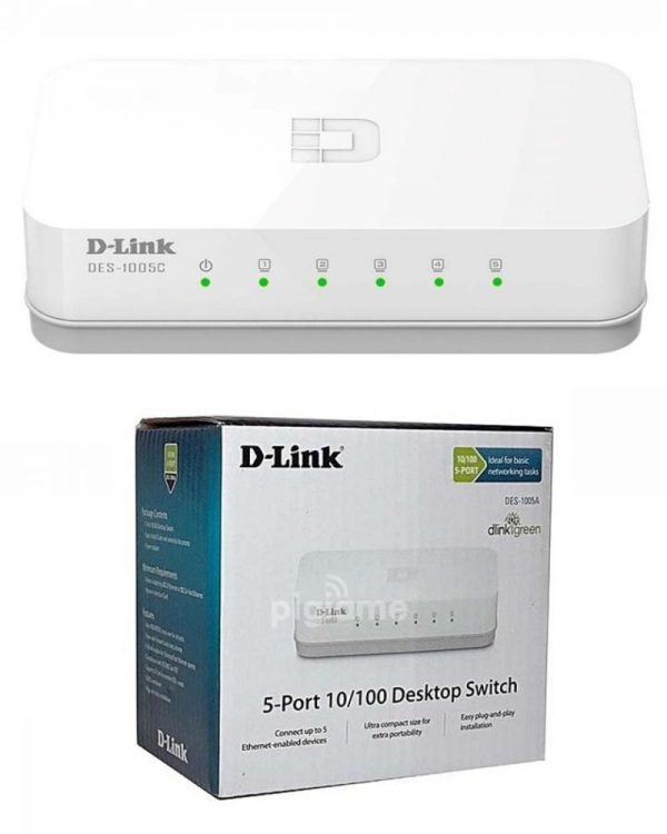 .هاب سوئیچ  5P DES1005A D-LINK