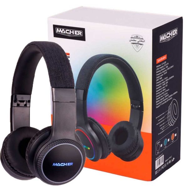 هدست  BTرم خور MR-217مشکی MACHER