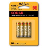 باطری آلکالاین 4نیم قلم اولتراKODAK