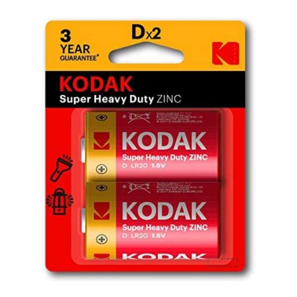 باطری  بزرگ ساده 2عددی زینک KODAK