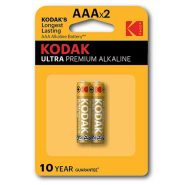 باطری آلکالاین 2نیم قلم اولترKODAK