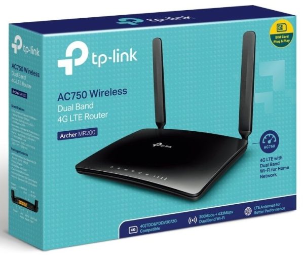 .مودم روتAC750 MR200 LTE TPLINK