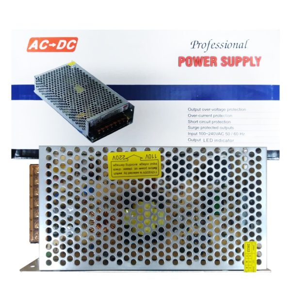 آداپتور دوربین صنعتی PRO 12V 10A