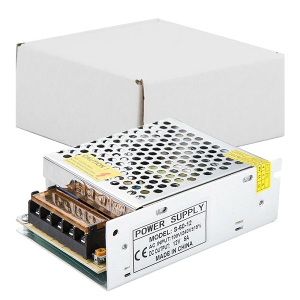 آداپتور دوربین صنعتی پک سفید 12V 5A