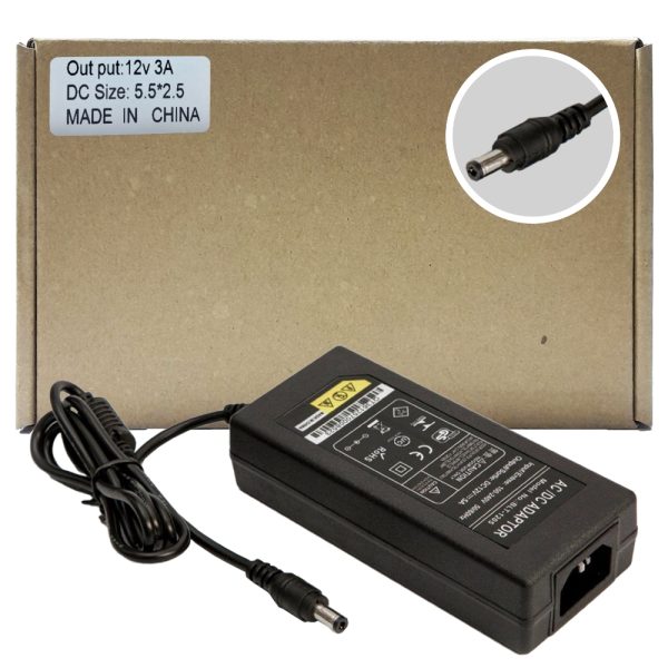 آداپتور مانیتور LED 12V 3A