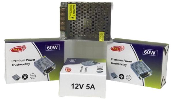 آداپتورصنعتی دوربین  HMK.12V.5A