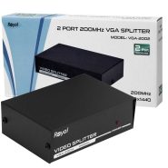 اسپلیتر ROYAL.200mHz.2PORT.VGA