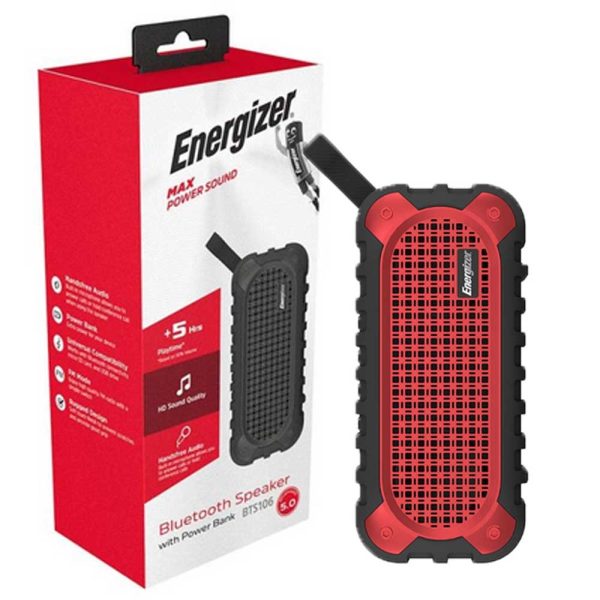 اسپیکر BTS106.BTقرمز Energizer