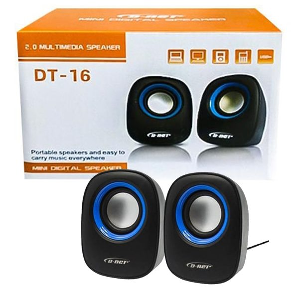 اسپیکر دو تکه لپ تاپی D-NET DT-16