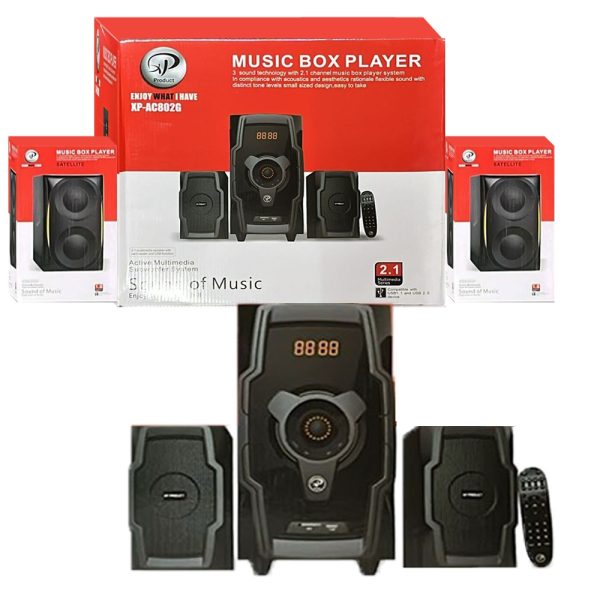 اسپیکر سه تکه ایکس پی XP AC802G