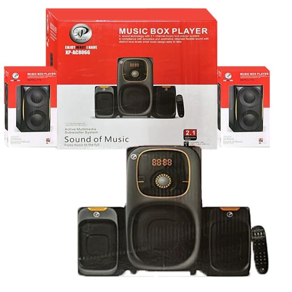 اسپیکر سه تکه ایکس پی XP AC806G