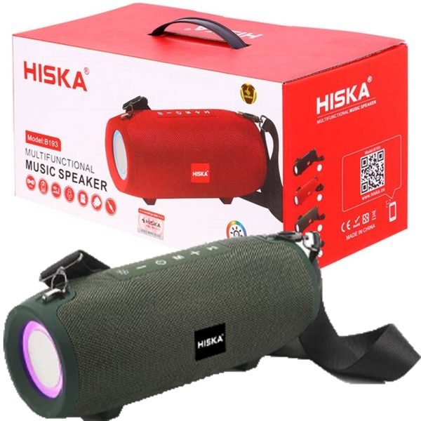 اسپیکر قابل حمل هیسکا HISKA B193 سبز