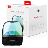 اسپیکر قابل حمل هیسکا HISKA B57 مشکی طرح Aura