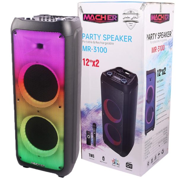 اسپیکر پارتی باکس Macher MR-3100