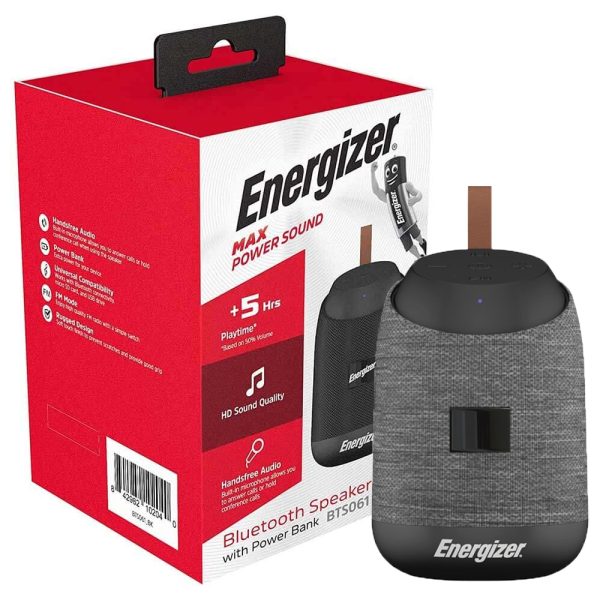 اسپیکر پرتابل BTS061 قرمز Energizer
