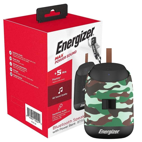 اسپیکر پرتابل BTS061 چریکی Energizer