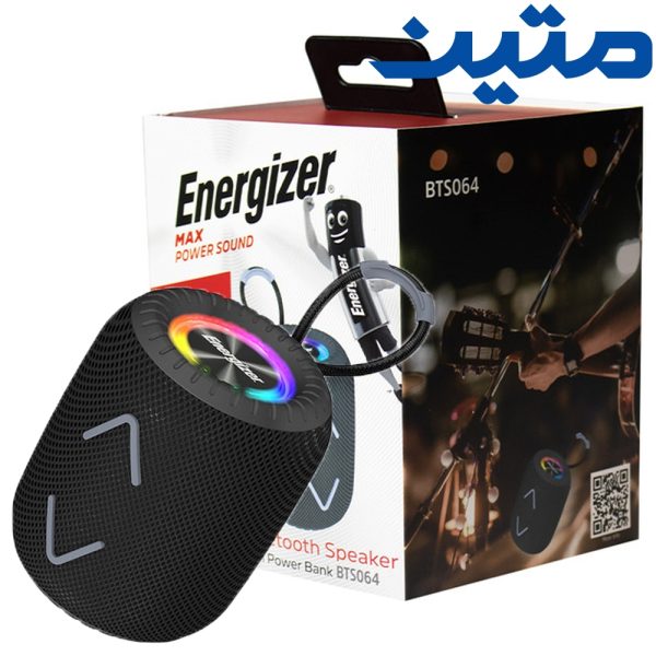 اسپیکر پرتابل BTS064 مشکی Energizer