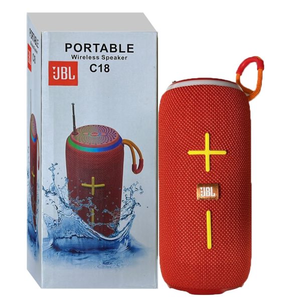 اسپیکر پرتابل C18 قرمز JBL